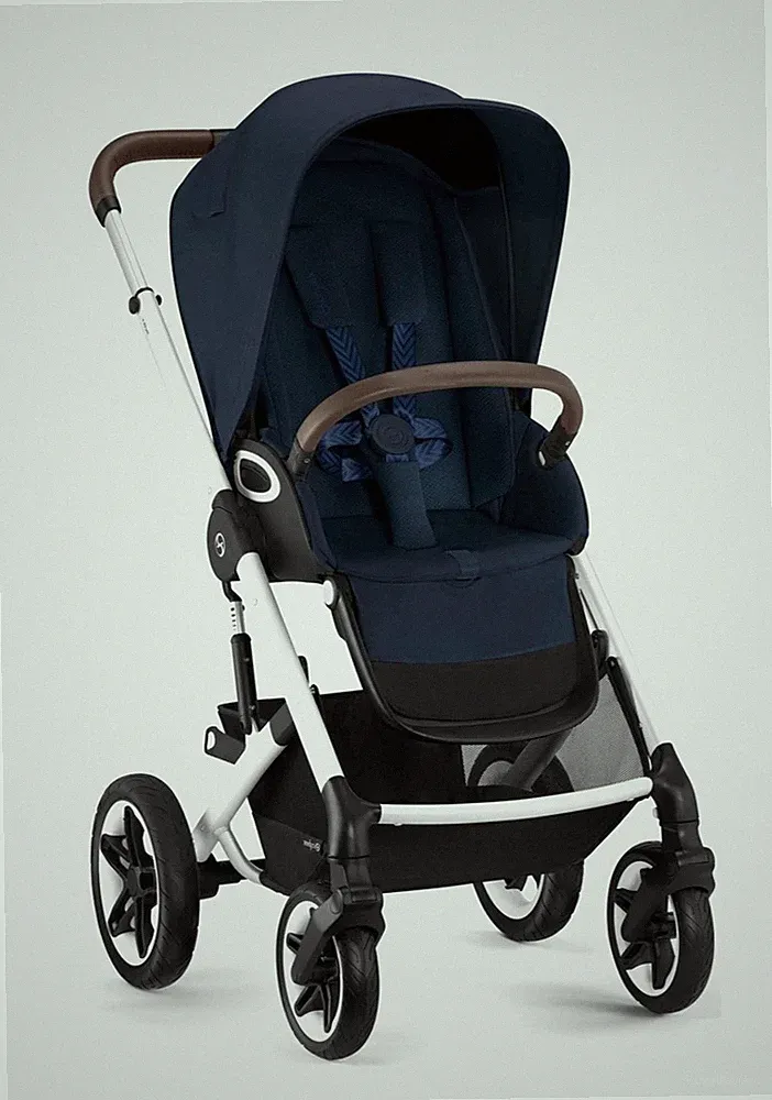 Cybex Gold Kinderwagen Talos S Lux All-Terrain-Kinderwagen Ocean Blue Blau Neu