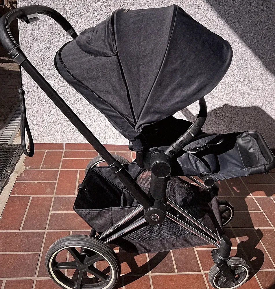 Cybex New Generation Priam Chrome Black Edition mit Sportsitz