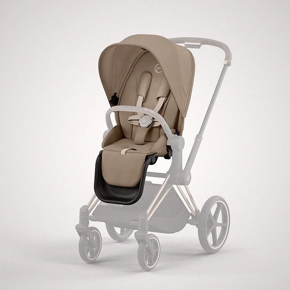 Cybex Platinum PRIAM 4 - Seat Pack - Sitzpaket (2025) - Cozy Beige - Wie neu