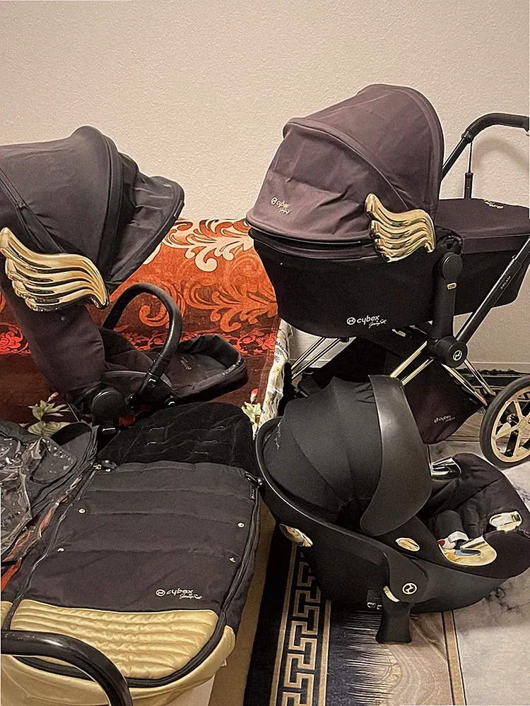 Cybex Priam Jeremy Scott Kinderwagen 3 in 1 in ausgezeichnetem Zustand