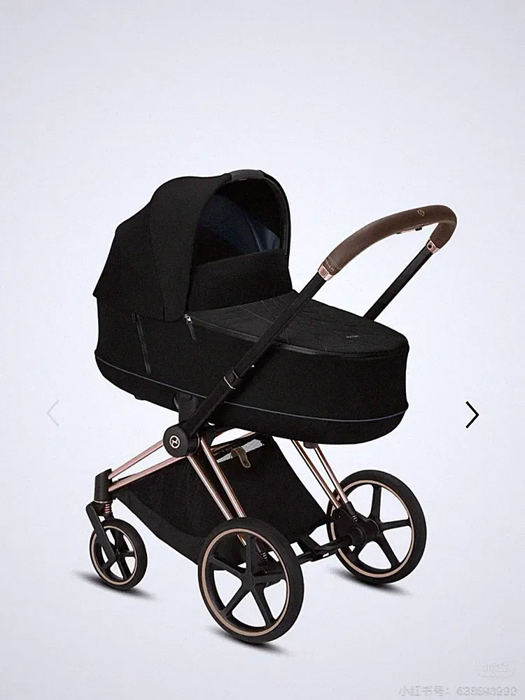 Cybex Priam Kinderwagen mit Babywanne，Sportsitz，Ferrari Fußsack