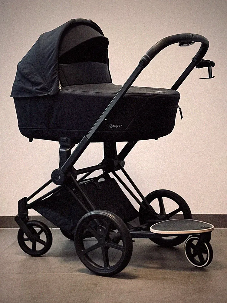 Cybex Priam Platinum Kinderwagen Komplettset | Schwarz | Top Zustand | NP 1.680€