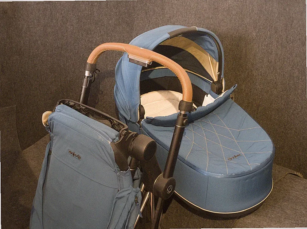 Cybex Priam Platinum (Kinderwagen Sportwagen) Mountain Blue