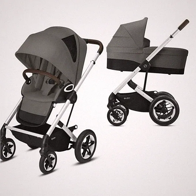 Cybex Talos Lux Kombi Kinderwagen Babywanne und Adapter Babyschale