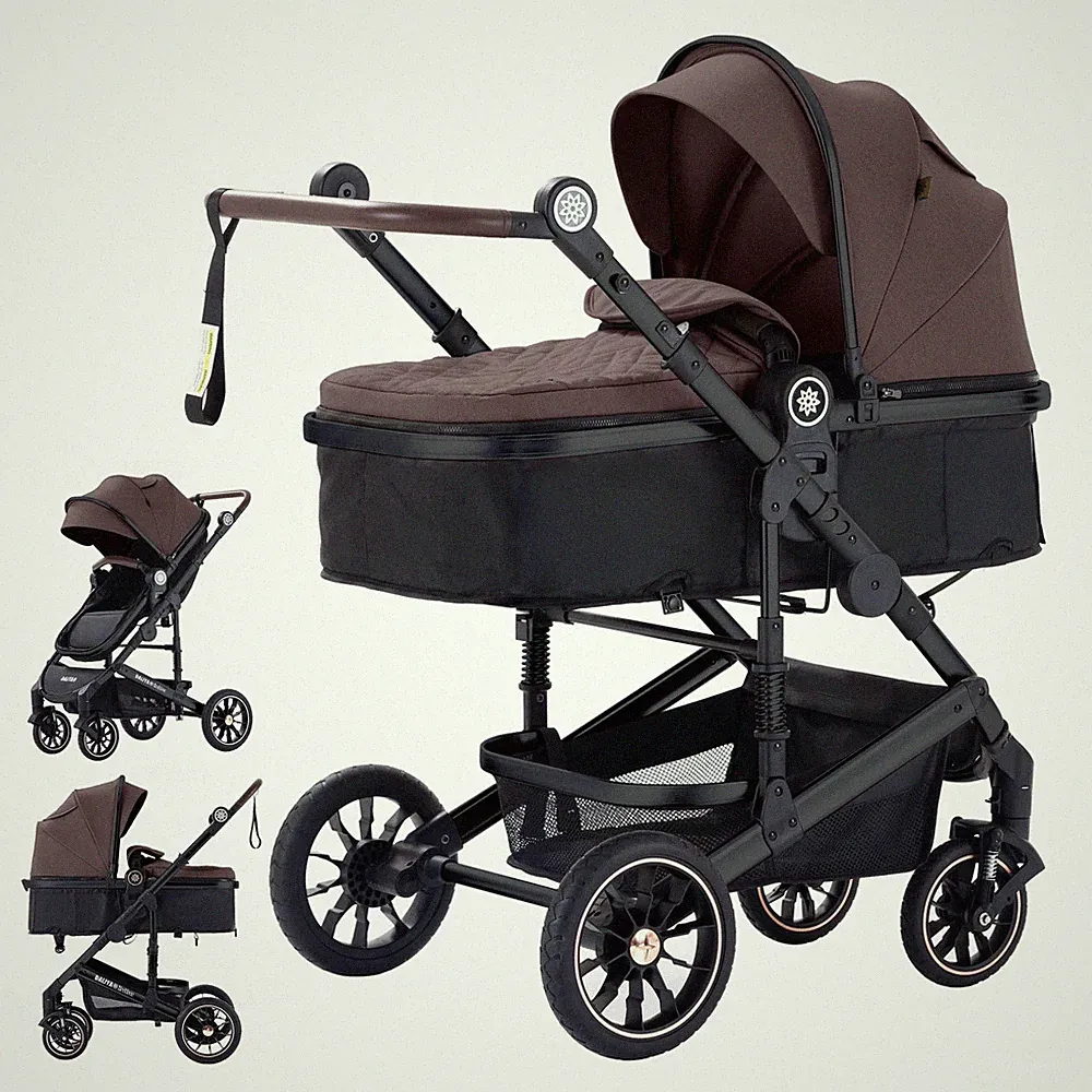 Daliya® NEOMOVE 2in1 Kinderwagen Buggy Kombi-Kinderwagen klappbar