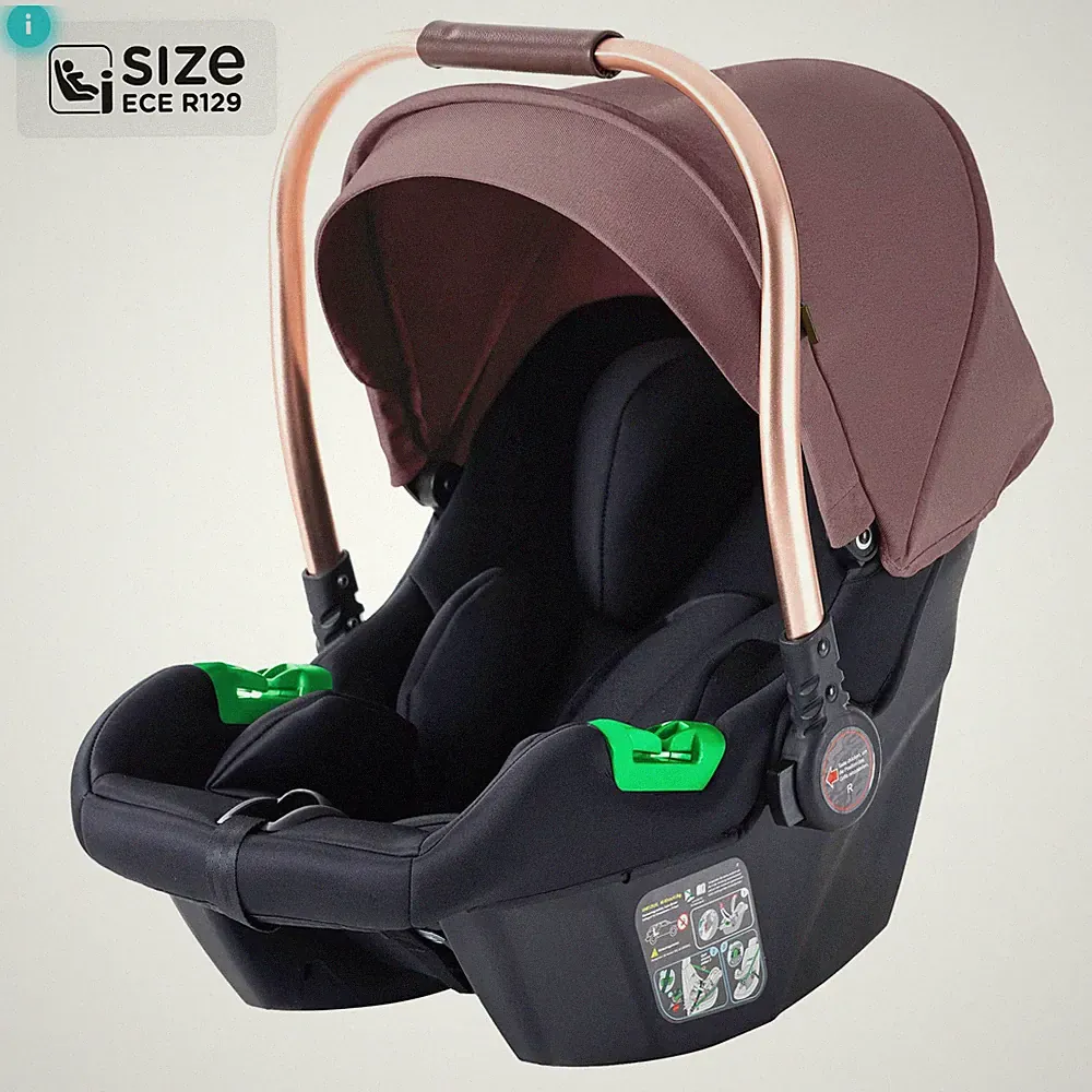 Daliya® NEOMOVE i-Size Babyschale 0–13 kg (40–87 cm) – 5-Punkt-Gurt, Lendenkisse