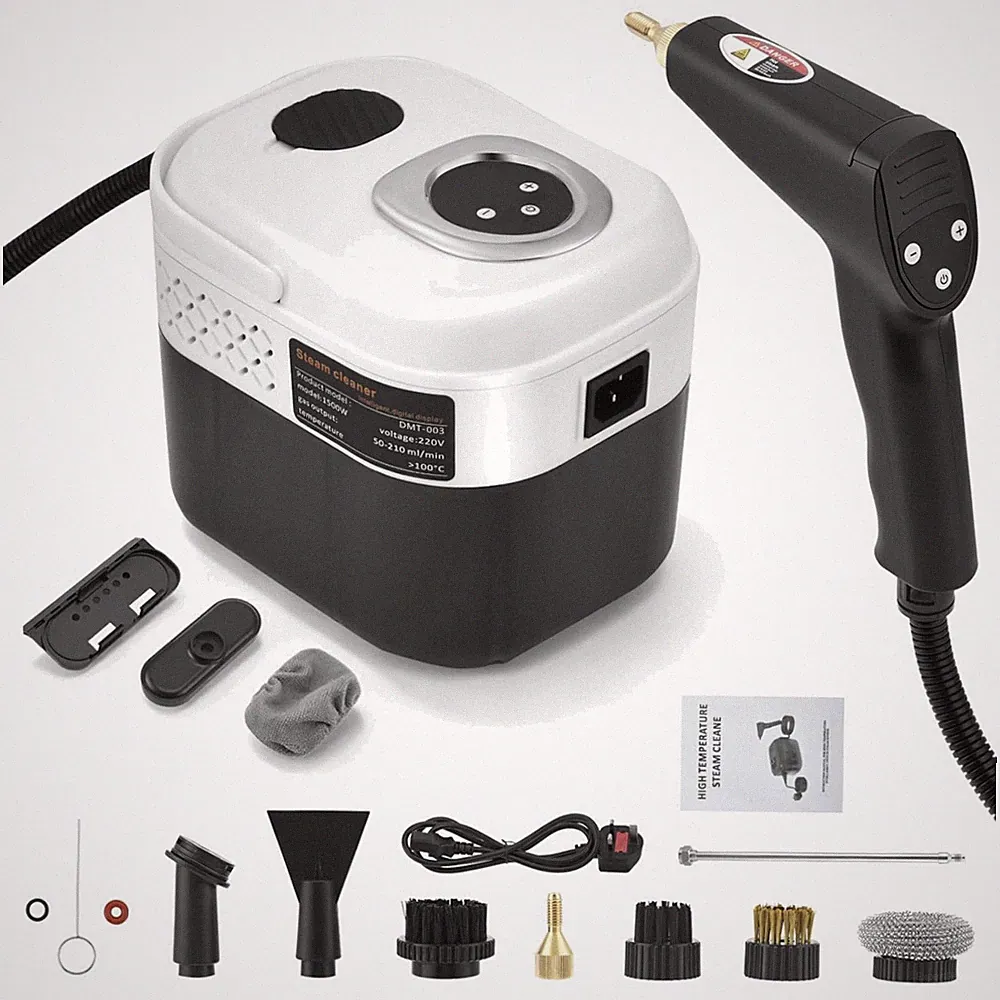 Dampfreiniger Handgerät, 6 Stufen, 1700ML, 2500W, Zubehör, hochdruck