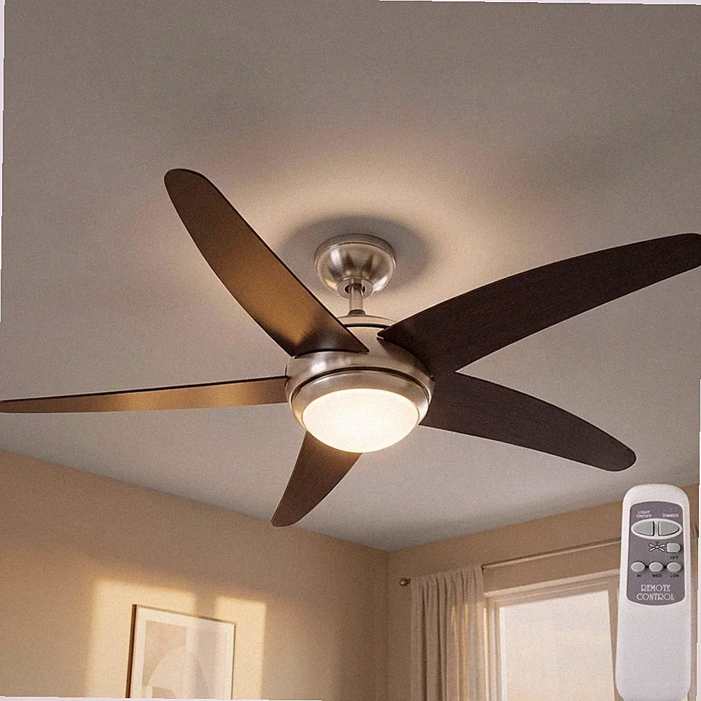 Decken Ventilator Wärme Rückgewinnung Raum Heizer Leuchte Lampe Lüfter