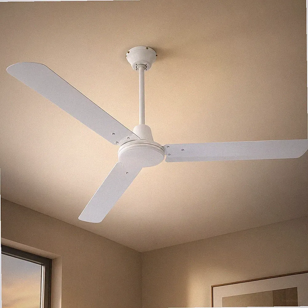 Decken Ventilator Windmaschine Lüfter Kühler Wohn Ess Schlaf Zimmer Wandschalter