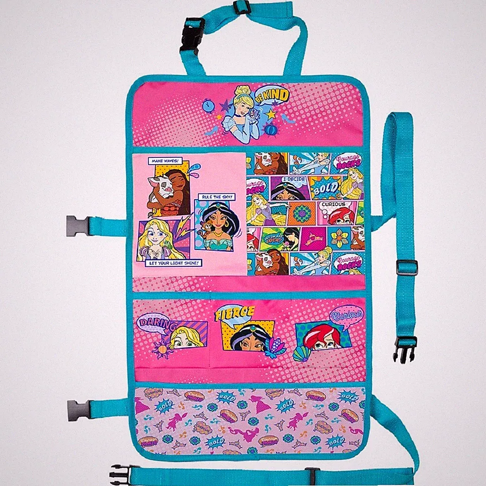 Disney Princess 2-in-1 Auto-Organizer – Ideal für Kinderwagen und Autositze