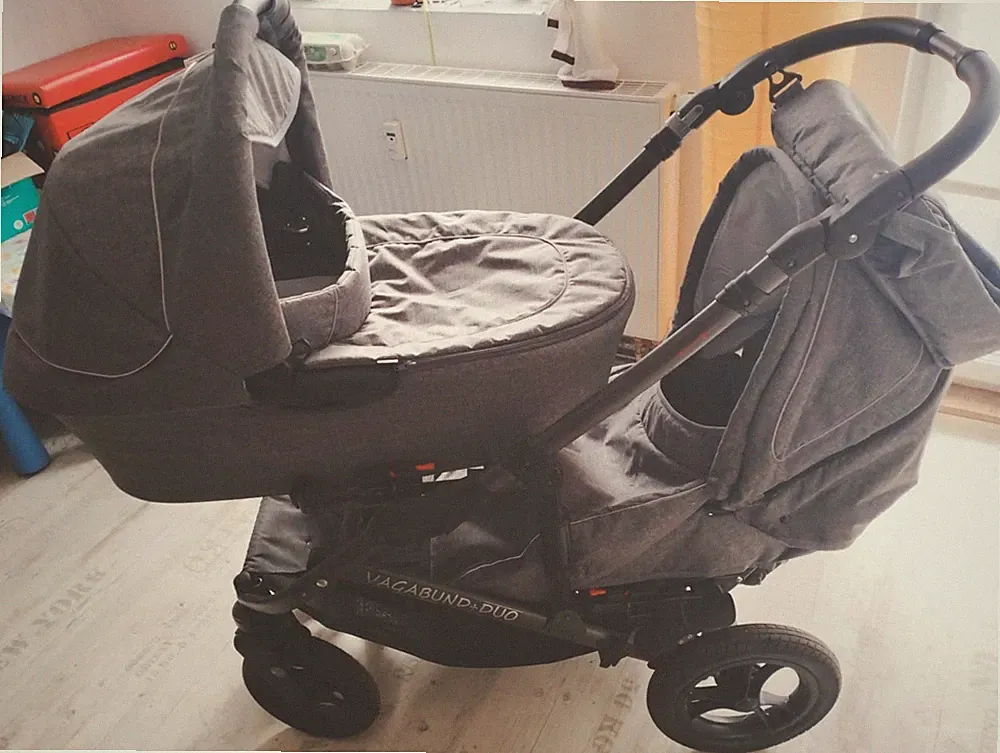 Doppekinderwagen / Geschwisterwagen / Einzel Kinderwagen
