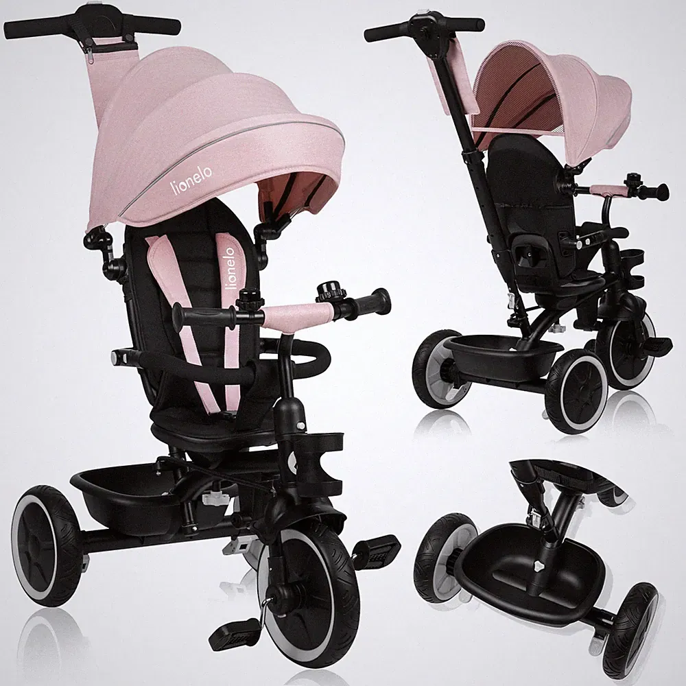 Dreirad und Kinderwagen Lionelo Berry bis 25 kg Dreirad 360° drehbarer Sitz