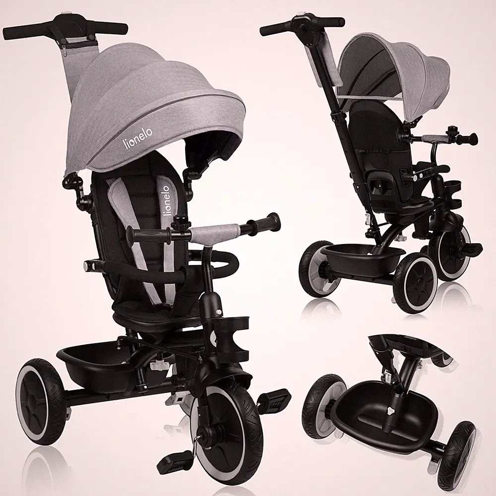 Dreirad und Kinderwagen Lionelo Berry bis 25 kg Dreirad 360 Drehsitz...