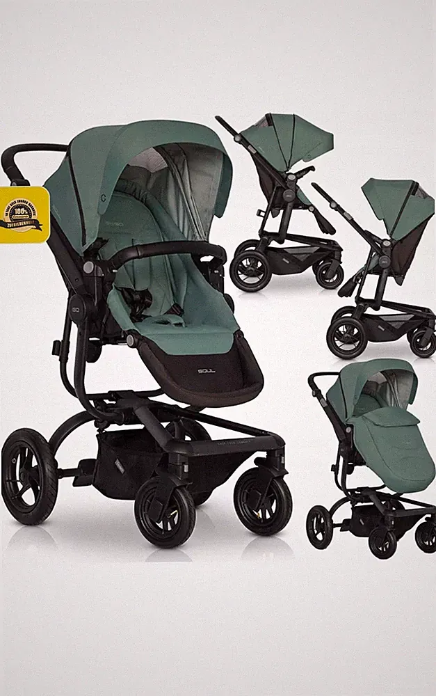 Easy Go Soul Buggy Grün/Schwarz