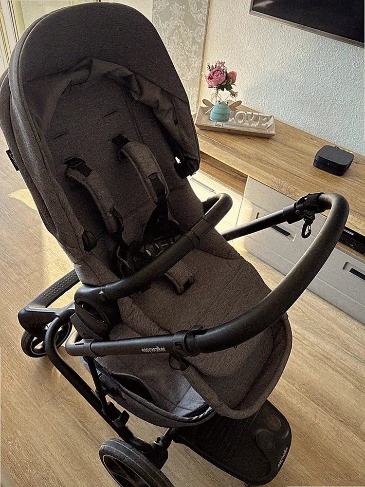 Easywalker Jimmey – 2in1 – Iris Grey Kinderwagen Kleinkindwagen Reisebuggy
