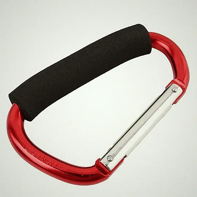 EINZEL/PAAR BUGGY CLIPS KARABINER TASCHE HAKEN KINDERWAGEN KINDERWAGEN TRAGE KINDERWAGEN HALTER