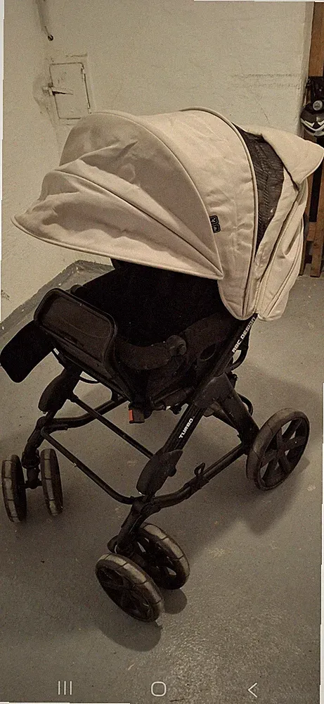 Einzetzer sitz 2 kinderwagen (deswegen is der price so hoch) cosmos Schwarz/grau