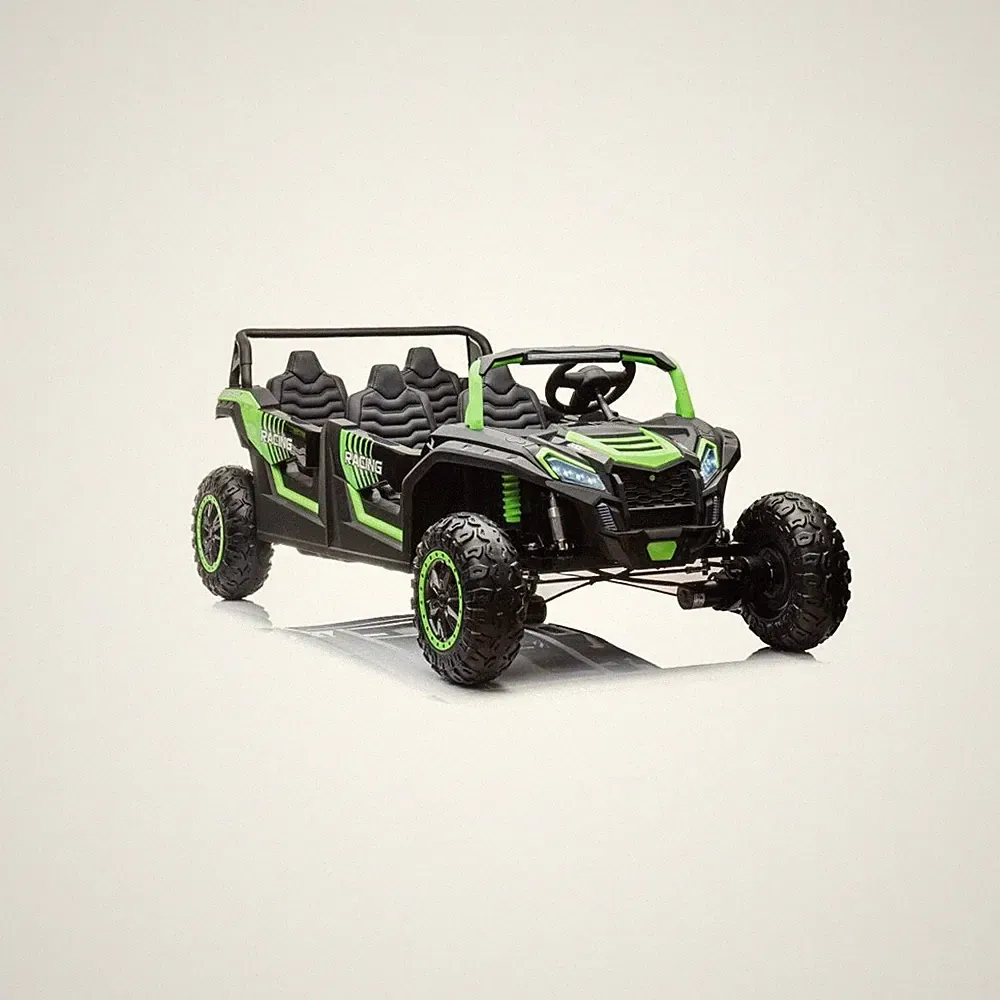 Elektro Kinderwagen A033 4x4 24V Grün