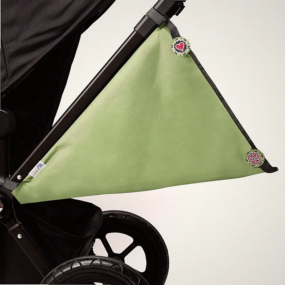 Elephant & Apple Wundertüte,Kinderwagentasche,für alle Kinderwagen & Buggys Grün