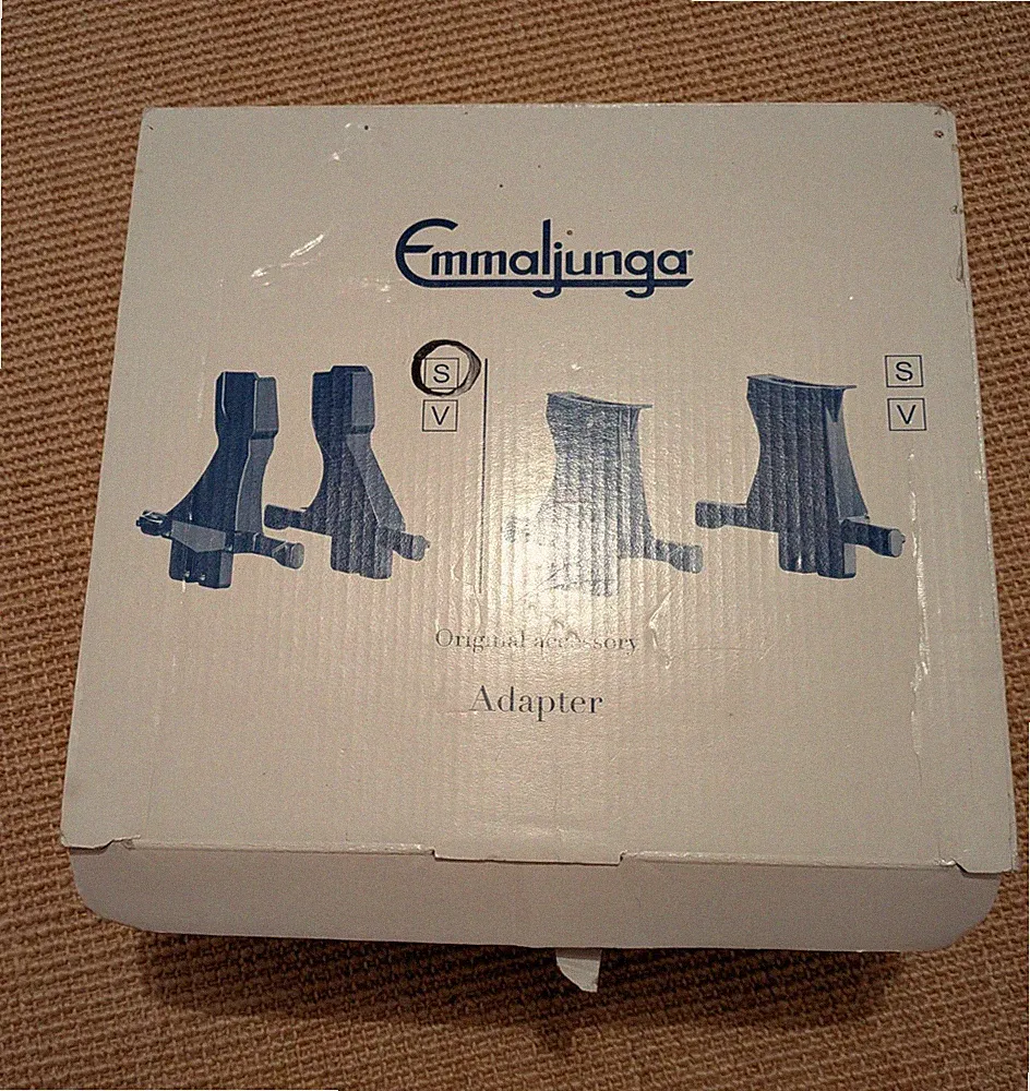 Emmaljunga Adapter schwarz für Duo Kombi Super Nitro City Cross Viking 86880