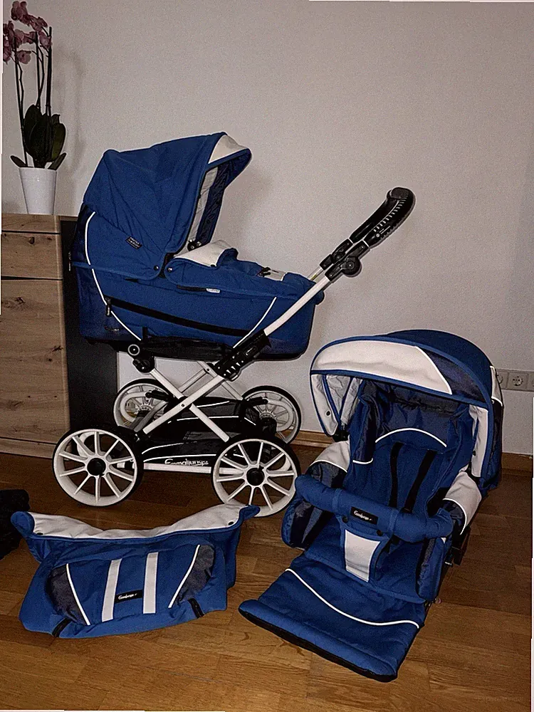 EMMALJUNGA CITY CROSS ELECTRIC BLUE MIT ZUBEHÖR + GEWÄHRLEISTUNG