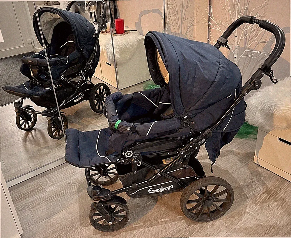 emmaljunga edge duo Kinderwagen (blau)