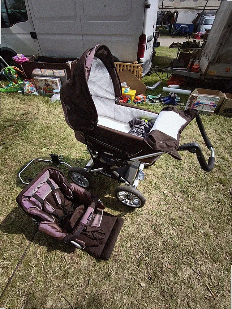 EMMALJUNGA Edge/Uniq 310 Kinderwagen+Buggy+Adapter Auto für Britax/Römer Schale