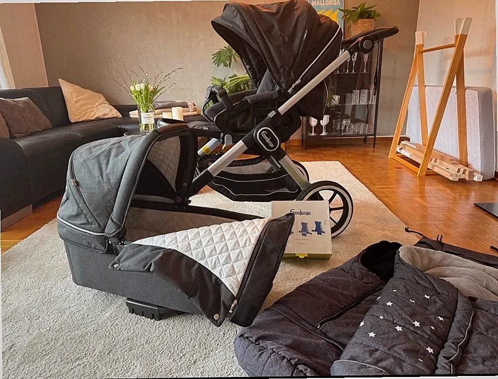 Emmaljunga Kombi-KinderwagenNXT90 mit Babywanne & Sportsitz