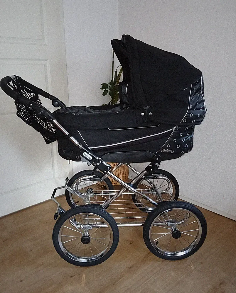Emmaljunga Mondial Duo "lucky" Retro Kombi Kinderwagen limited vom Fachhändler!