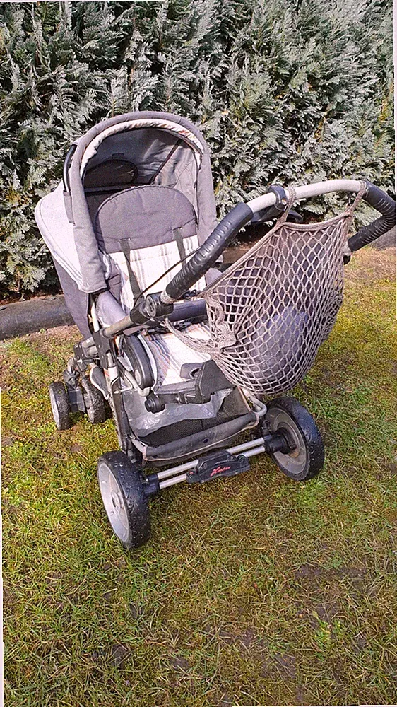 Ersatzteil Kinderwagen Hartan Racer 2 x Hinterrad für Bandbremse