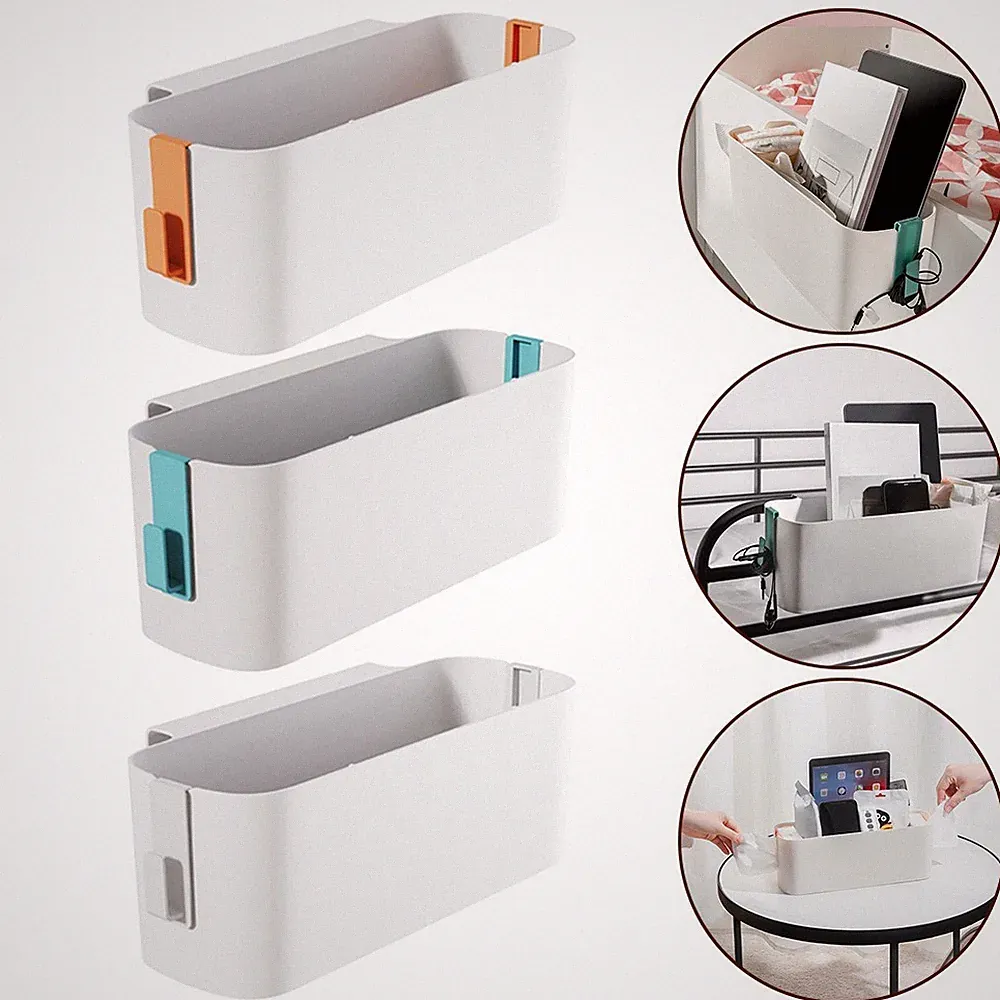 Etagenbett -Nacht Hanging Organizer Studenten Handy Kinderwagen Trenner Weiß