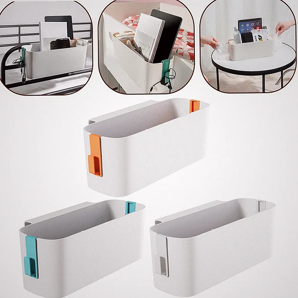 Etagenbett -Nacht Hanging Organizer Studenten Handy Kinderwagen Trenner Weiß