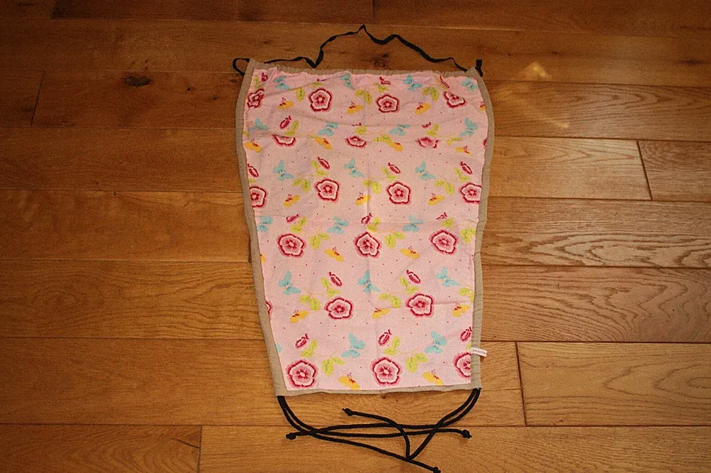 ETSY Sonnensegel rosa / Schmetterlinge f. Kinderwagen + Buggy