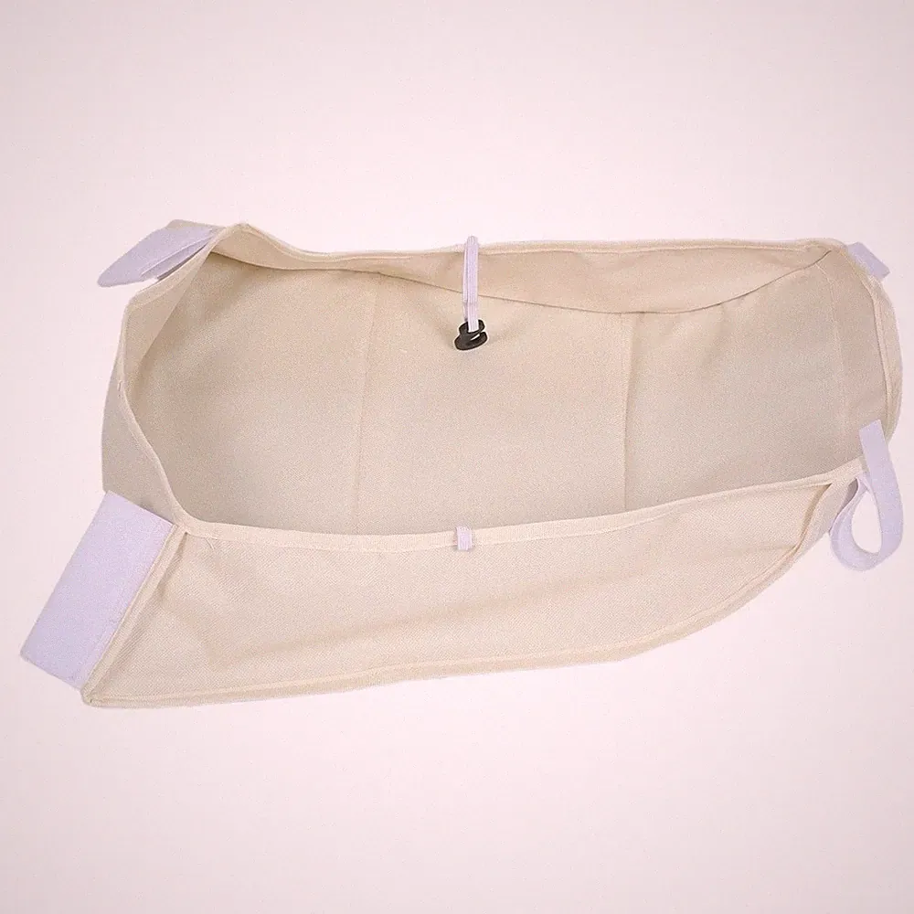 Extra Großer Korb Für Kinderwagen Aufbewahrungskorb Aus Stoff Beige