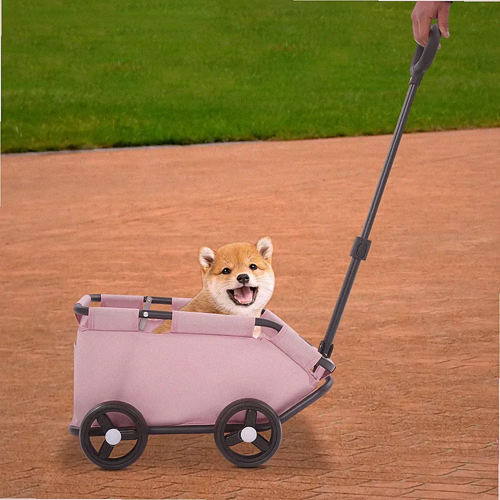 Faltender Reisen Hundewagen Haustier-Kinderwagen Hundewagen 7.5kg/16.53 lbs