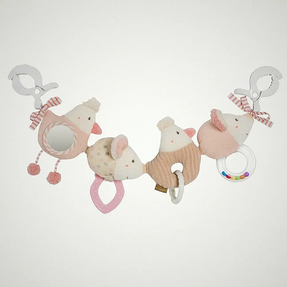 Fehn Kinderwagenkette Feehnland – Mobile-Kette Mit Niedlichen Anhänger-Figuren Z