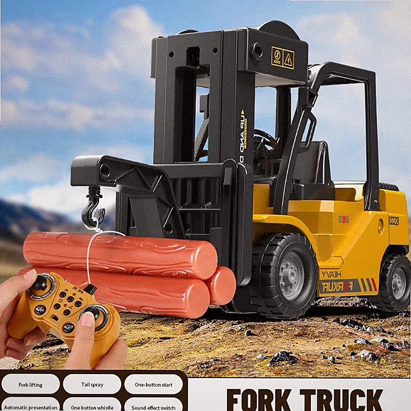Fernbedienung Gabelstapler LKW RC Auto Spielzeug Kinder Kinder Geschenk