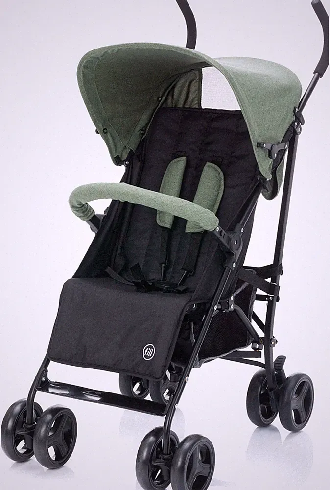 FILLIKID Kinder-Buggy Fill Sprinter Reisebuggy schwarz grün