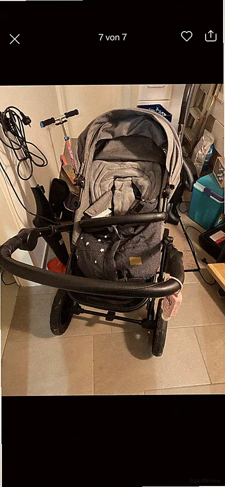 Fillikid Kinderwagen mit Babywanne und Sportsitz und Neugeboreneneinlage