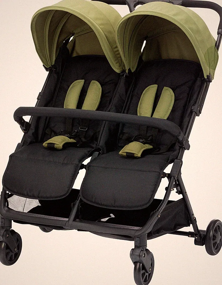 FILLIKID Sport Zwillings Wagen Buggy FILL TWIN schwarz grün Ausstellungsstück
