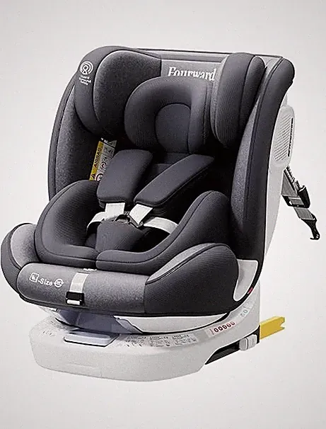 Fourward Autositz Kindersitz 5-Punkt-Sicherheitsgurtr Kinderautositz 40-150 cm