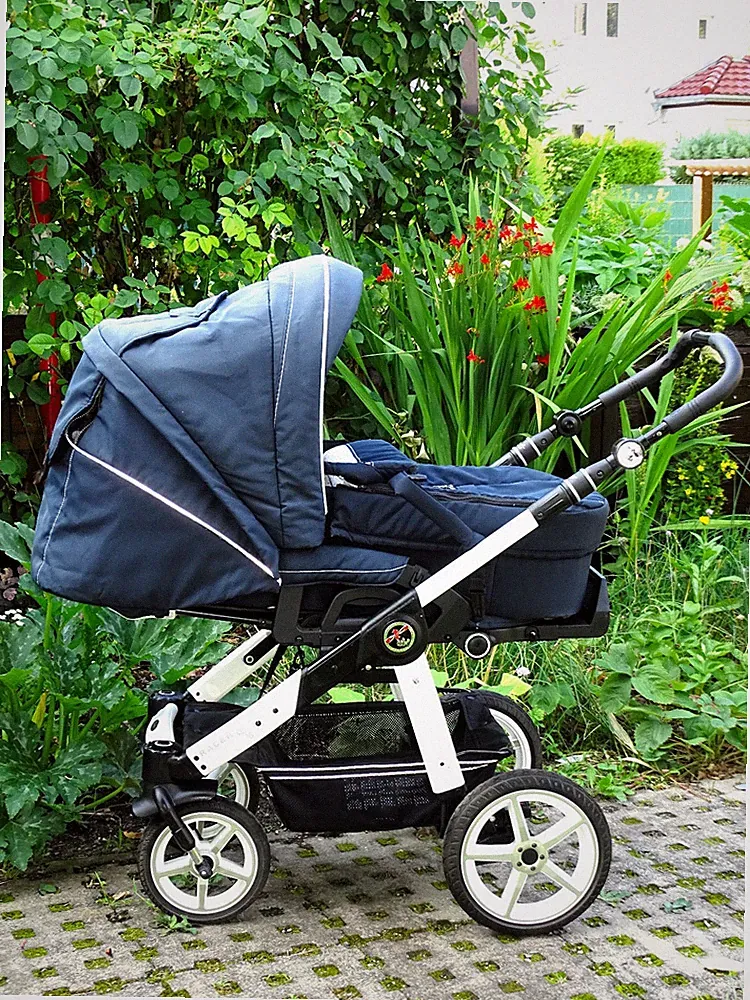 ❤️ Gerein/Gepr. Kinderwagen Hartan Racer GTS Kombitasche Korb neu