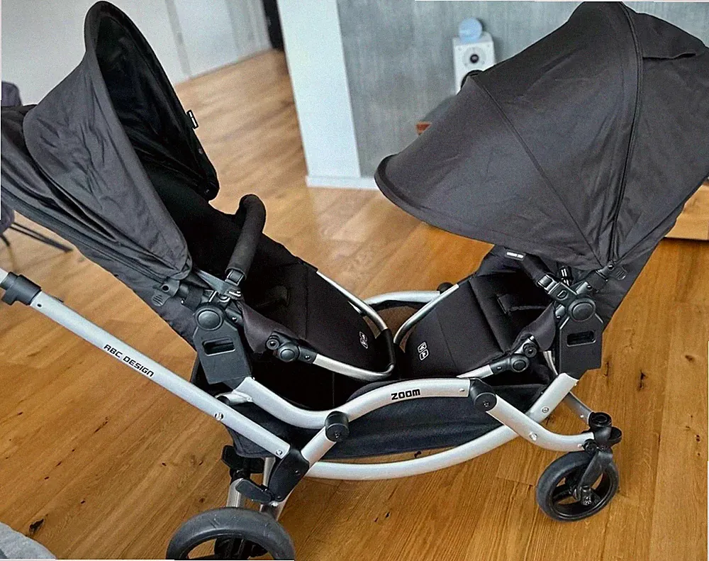 Geschwisterwagen ABC Design Zoom, keine Beschädigungen, Sehr guter Zustand
