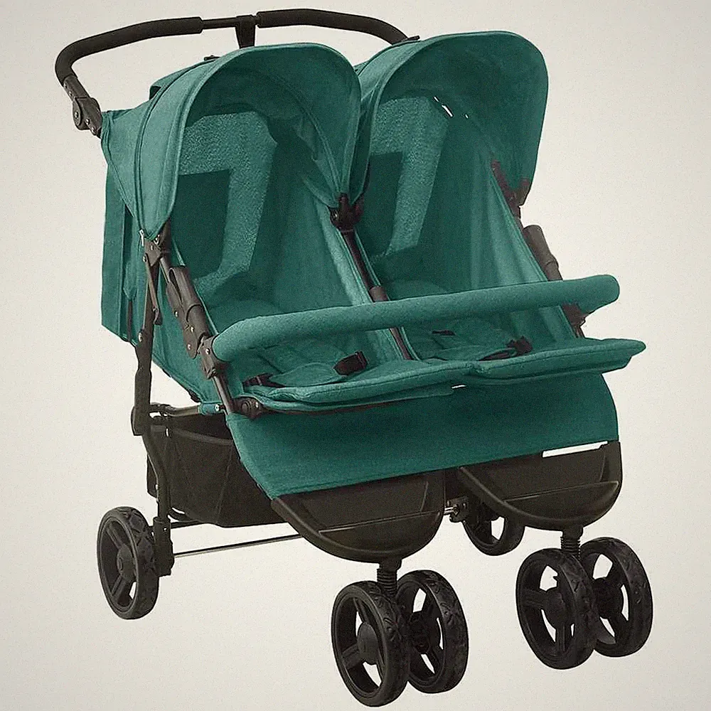 Geschwisterwagen Klappbar Zwillingswagen Kinderwagen mehrere Auswahl vidaXL