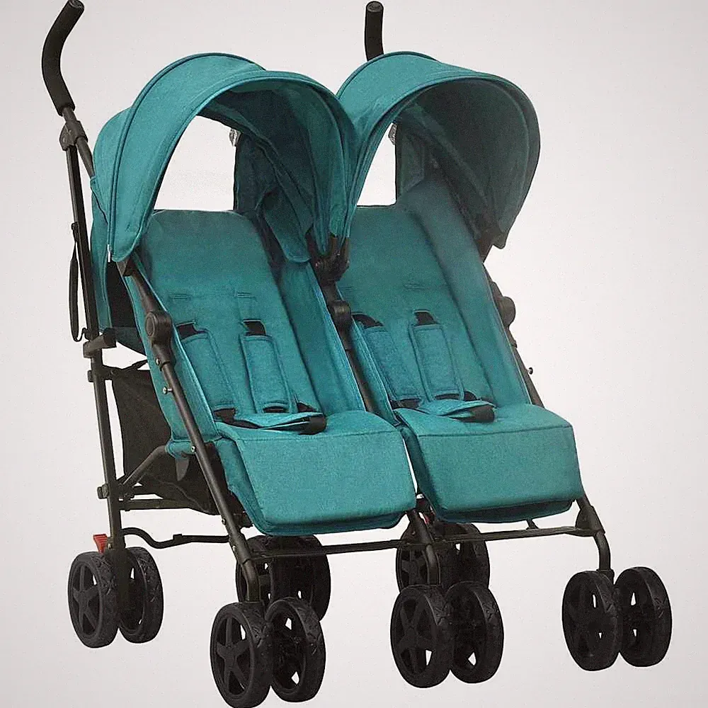 Geschwisterwagen Stahl Kinderwagen Zwillingswagen Buggy mehrere Auswahl