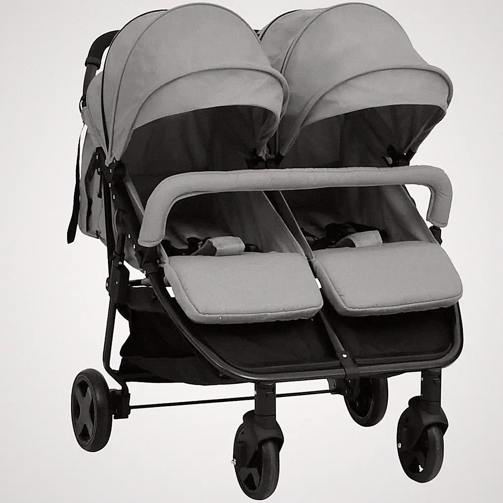 Geschwisterwagen Stahl Zwillingswagen Kinderwagen mehrere Auswahl vidaXL
