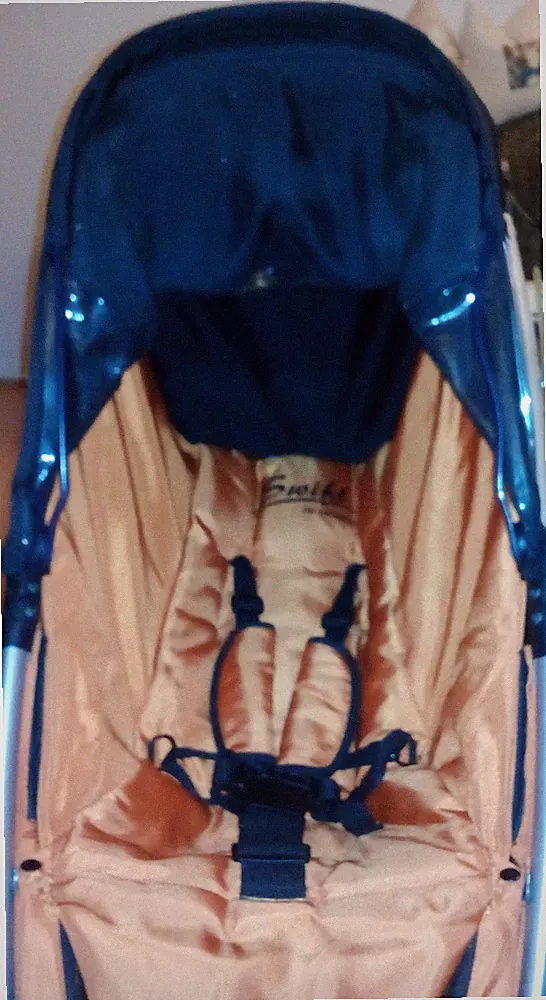 Gesslein Karre Buggy Sportwagen Kinderwagen orange schwarz viel Zubehör TOP