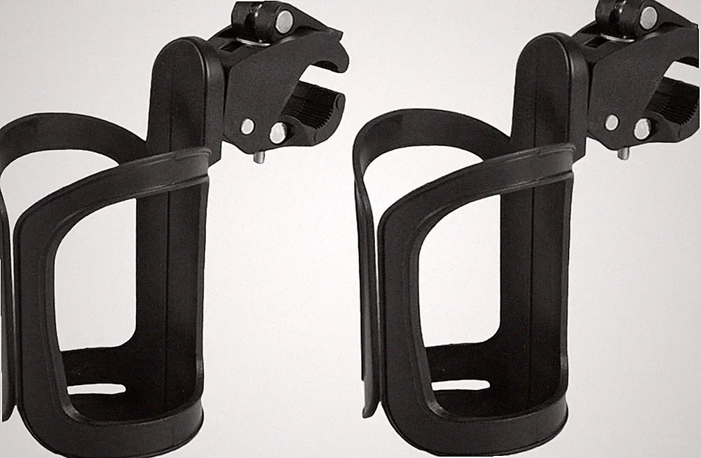 Getränkehalter Kinderwagen，Universal Getränkehalter Für Fahrrad，2 Stück，360° Dre