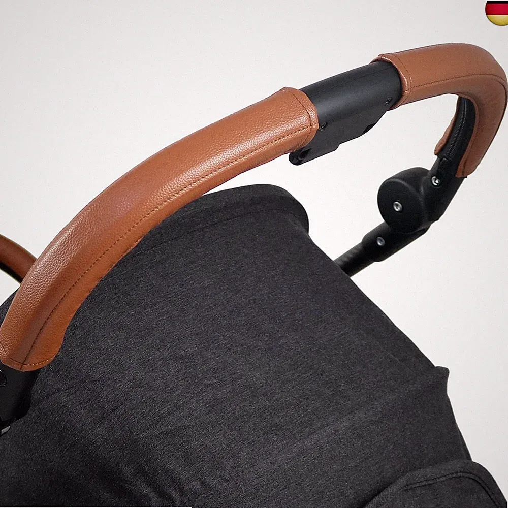 gogolotom PU-Leder-Griffabdeckung, kompatibel mit Cybex Melio Carbon