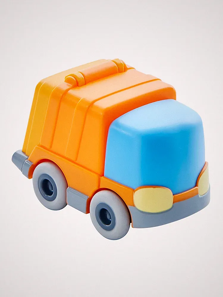 Haba Unisex Spielzeug-Müllwagen Kullerbü Müllauto Kinderspielzeug